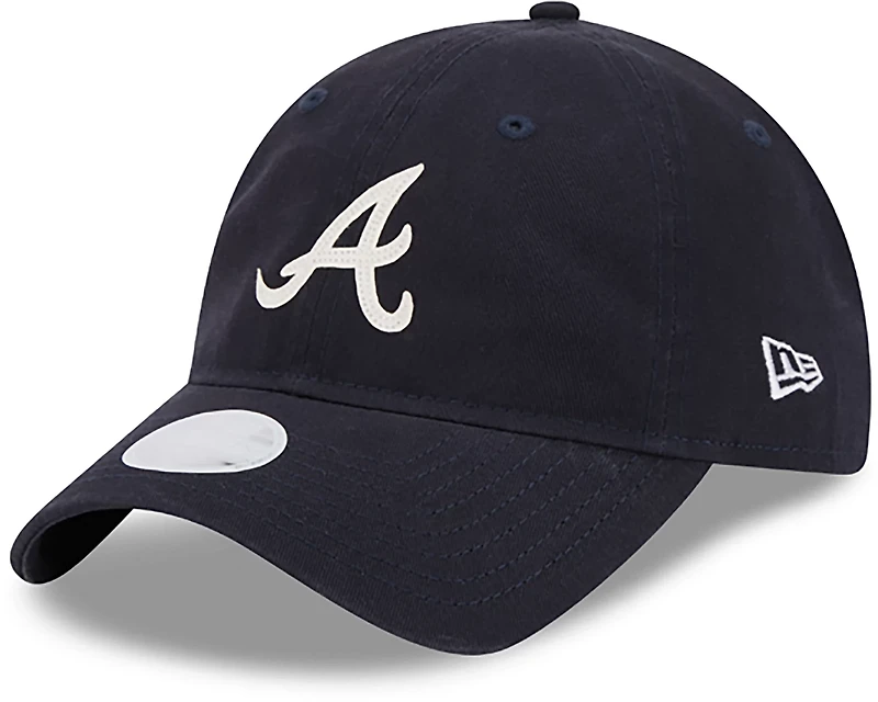 New Era Atlanta Braves Women's 9TWENTY Evergreen Glitter OTC Cap
