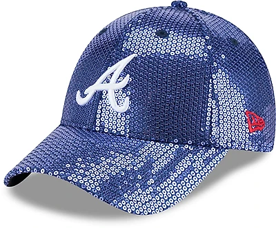 New Era Atlanta Braves Women's 9FORTY Sequin OTC Cap