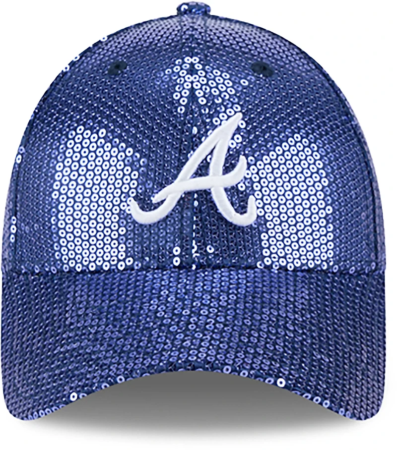 New Era Atlanta Braves Women's 9FORTY Sequin OTC Cap