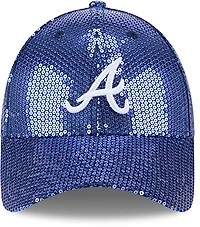 New Era Atlanta Braves Women's 9FORTY Sequin OTC Cap