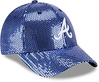 New Era Atlanta Braves Women's 9FORTY Sequin OTC Cap