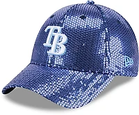 New Era Tampa Bay Rays Women's 9FORTY Sequin OTC Cap
