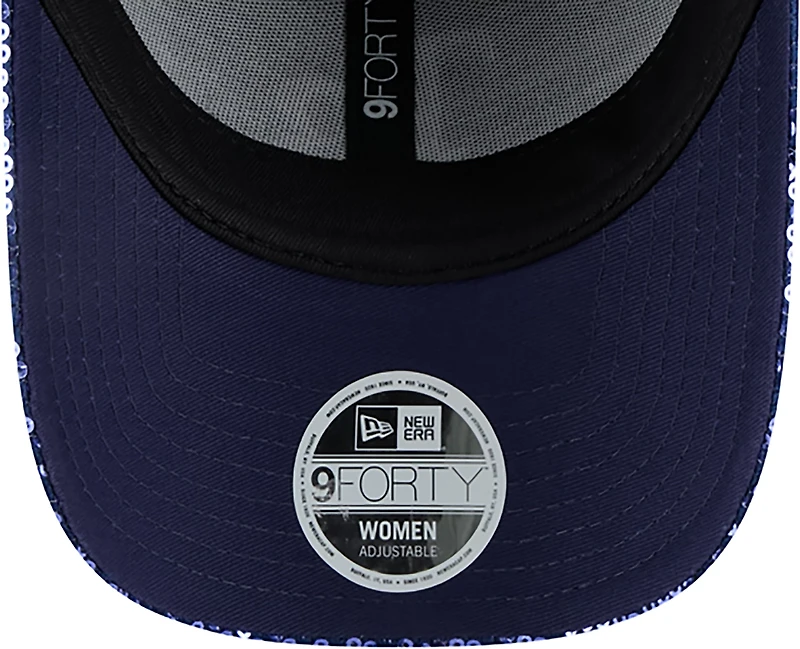 New Era Tampa Bay Rays Women's 9FORTY Sequin OTC Cap