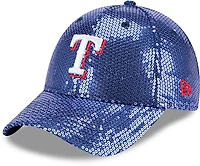 New Era Texas Rangers Women's 9FORTY Sequin OTC Cap