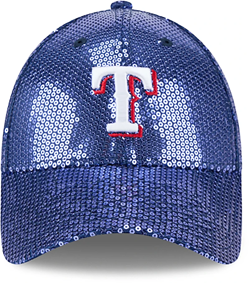 New Era Texas Rangers Women's 9FORTY Sequin OTC Cap