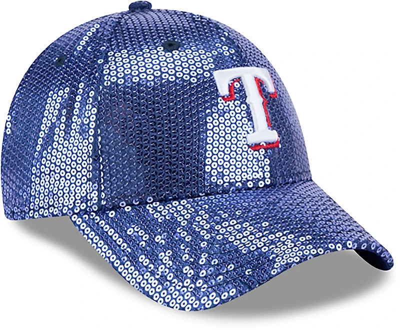 New Era Texas Rangers Women's 9FORTY Sequin OTC Cap