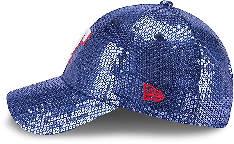 New Era Texas Rangers Women's 9FORTY Sequin OTC Cap