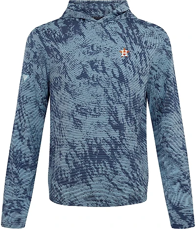 Levelwear Men's Houston Astros Platform INSIGNIA Core Hooded Long Sleeve Shirt