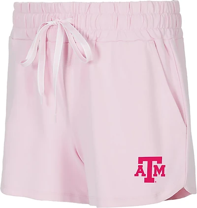 College Concepts Texas A&M Aggies Women's French Terry Pastel Elevation Shorts