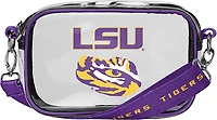 FOCO Louisiana State University Clear Team Stripe Cursive Camera Bag