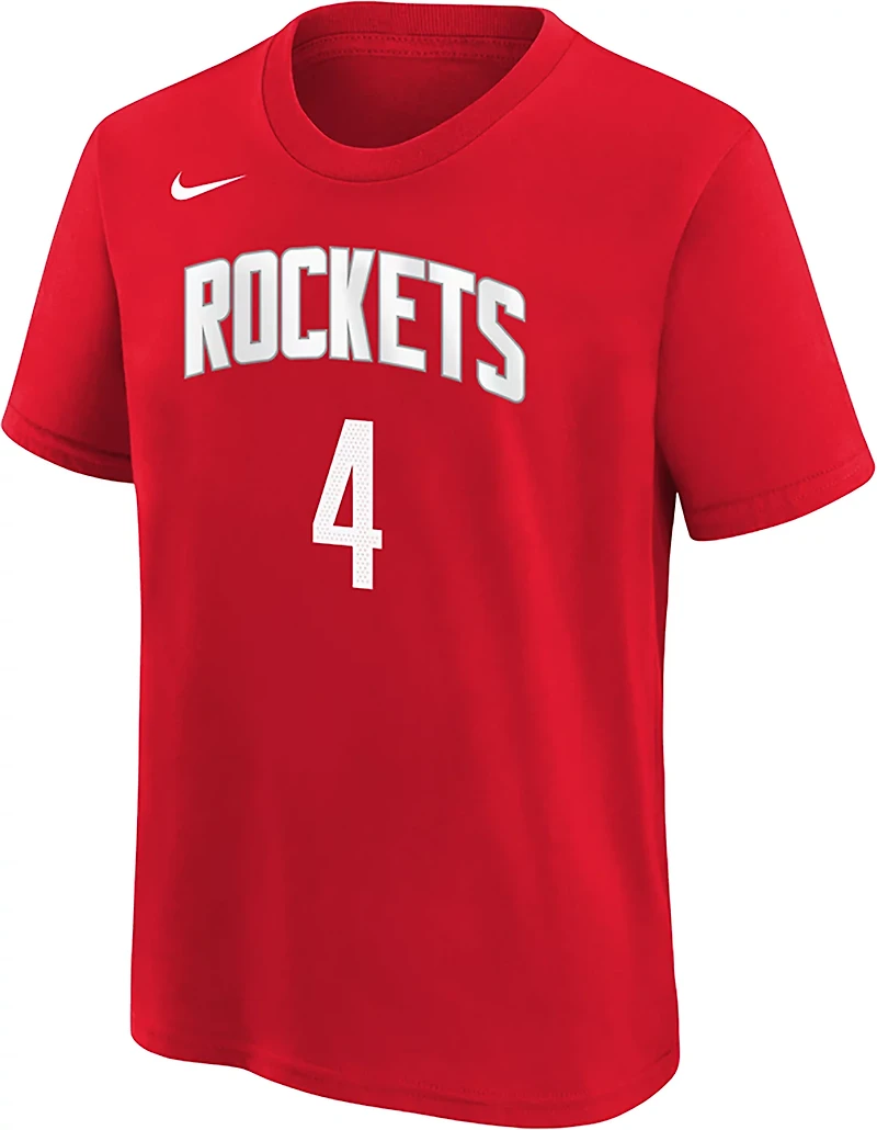 Nike Boys' Houston Rockets Name and Number Icon Graphic T-shirt