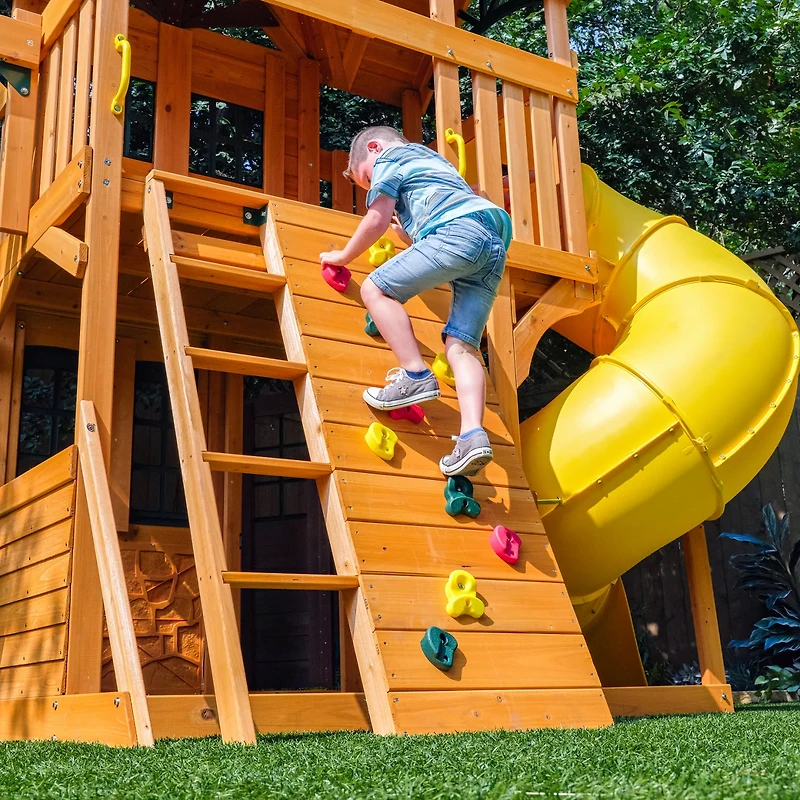KidKraft Boulder Station Swing Set Playset