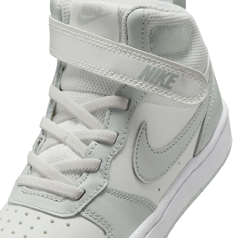 Nike Kids' Pre-School Court Borough Mid 2 Basketball Shoes