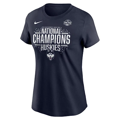 Nike Women's UConn Huskies Basketball 2025 National Champions Locker Room Short Sleeve T-Shirt