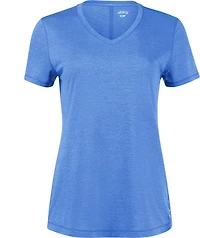 BCG Women's Turbo Melange V-neck T-shirt