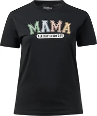 Jadelynn Brooke Women's Mama All Day Short Sleeve T-shirt