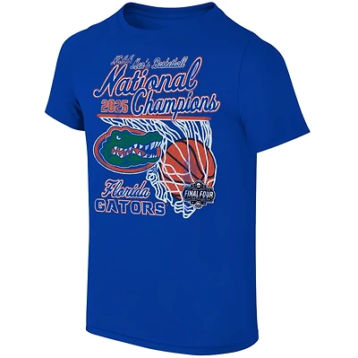 Wildcat Retro Men's Florida 2025 March Madness National Champions Net Short Sleeve T-Shirt
