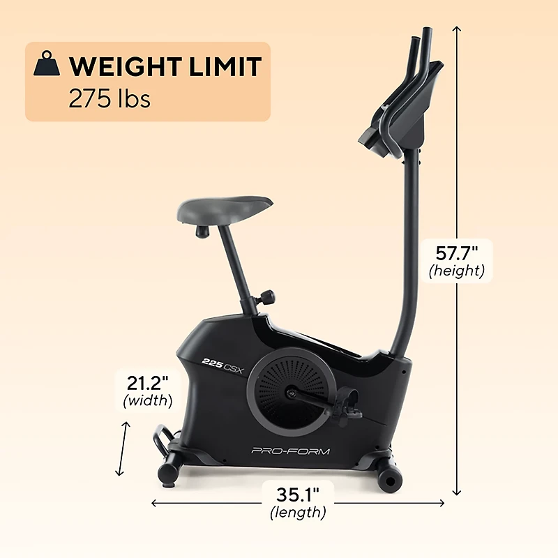ProForm 225 CSX Upright Bike