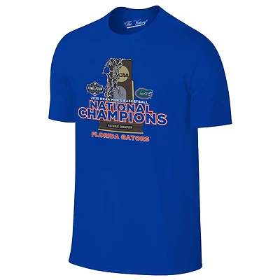 Wildcat Retro Men's Florida 2025 March Madness National Champions Trophy Short Sleeve T-Shirt