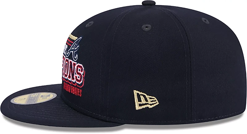 New Era Men's Atlanta Braves Throwback Champs 59FIFTY Cap
