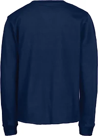 New Era Girls' Texans Raw Edge Long Sleeve T-shirt