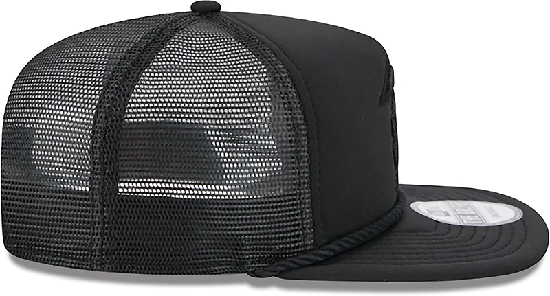 New Era Golfer Trucker Black on Black Falcons Cap