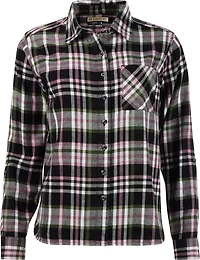Magellan Outdoors Women's Willow Creek Plaid Long Sleeve Top