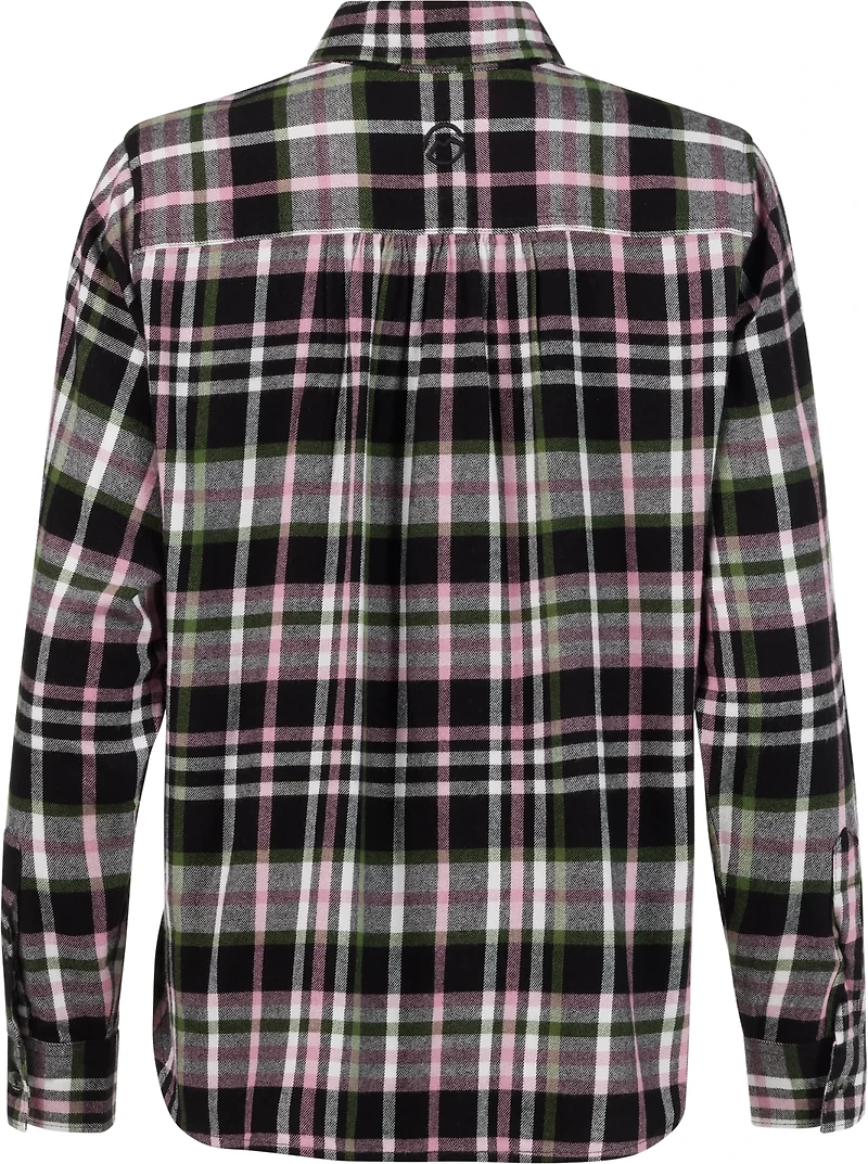Magellan Outdoors Women's Willow Creek Plaid Long Sleeve Top