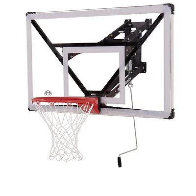 Silverback NXT 54 in Steel Wall-Mounted Basketball Hoop