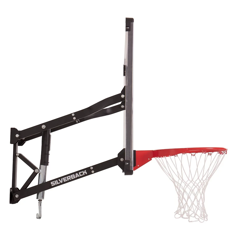 Silverback NXT 54 in Steel Wall-Mounted Basketball Hoop