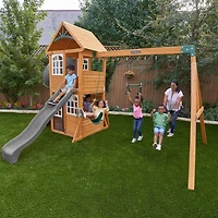 KidKraft Sterling Falls Wooden Swing Set/Playset