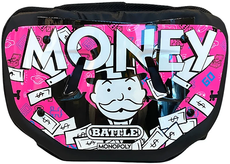 Battle Adults' Money Man 3.0 Football Back Plate