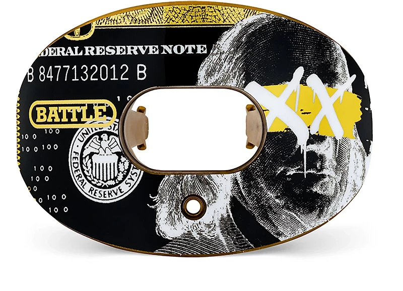 Battle Chrome Oxygen Benjamin XX Football Mouth Guard