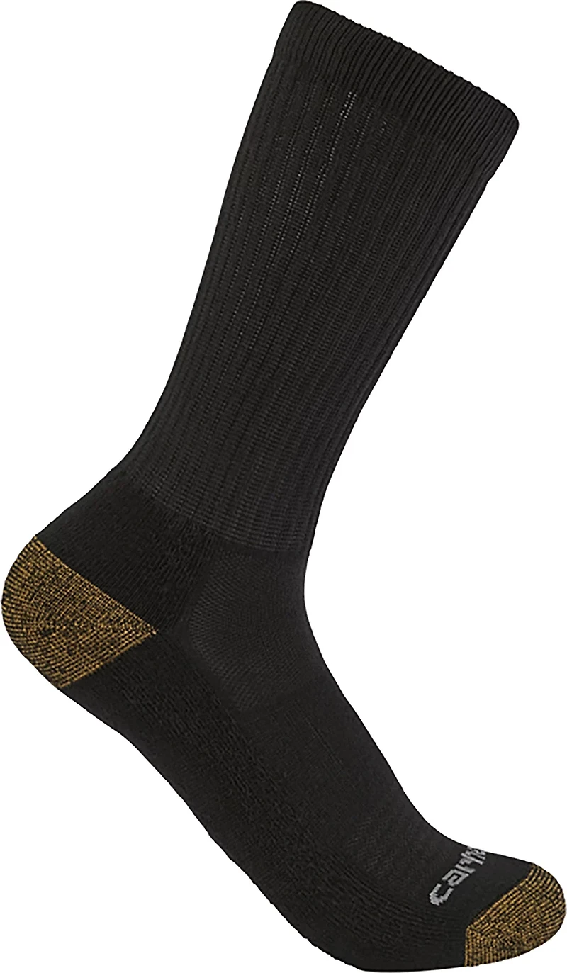 Carhartt Men's Midweight Crew Socks 6 Pack