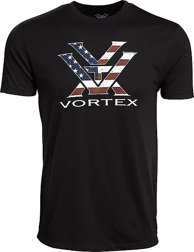 Vortex Men's Stars & Stripes Short Sleeve T-shirt