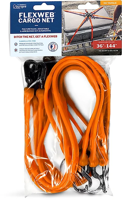 The Perfect Bungee FlexWeb Adjustable Bungee Cargo Net