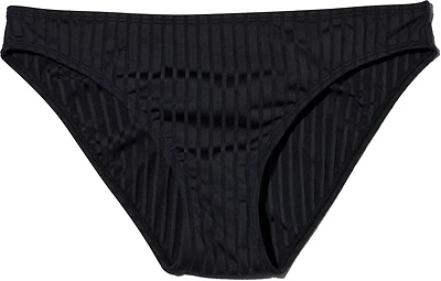 O'Rageous Juniors' Satin Rib Basic Hipster Swim Bottoms
