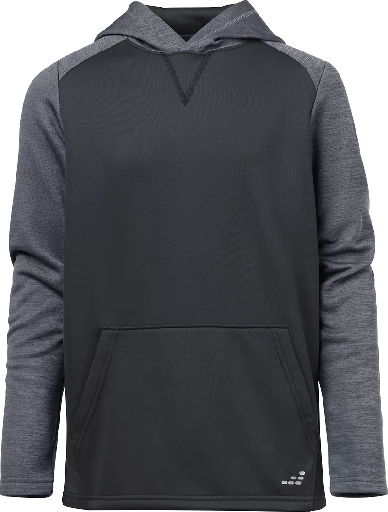 BCG Boys' Heather Blocked Performance Fleece Hoodie