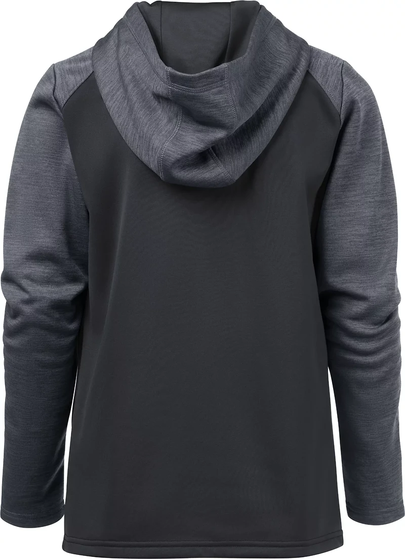 BCG Boys' Heather Blocked Performance Fleece Hoodie