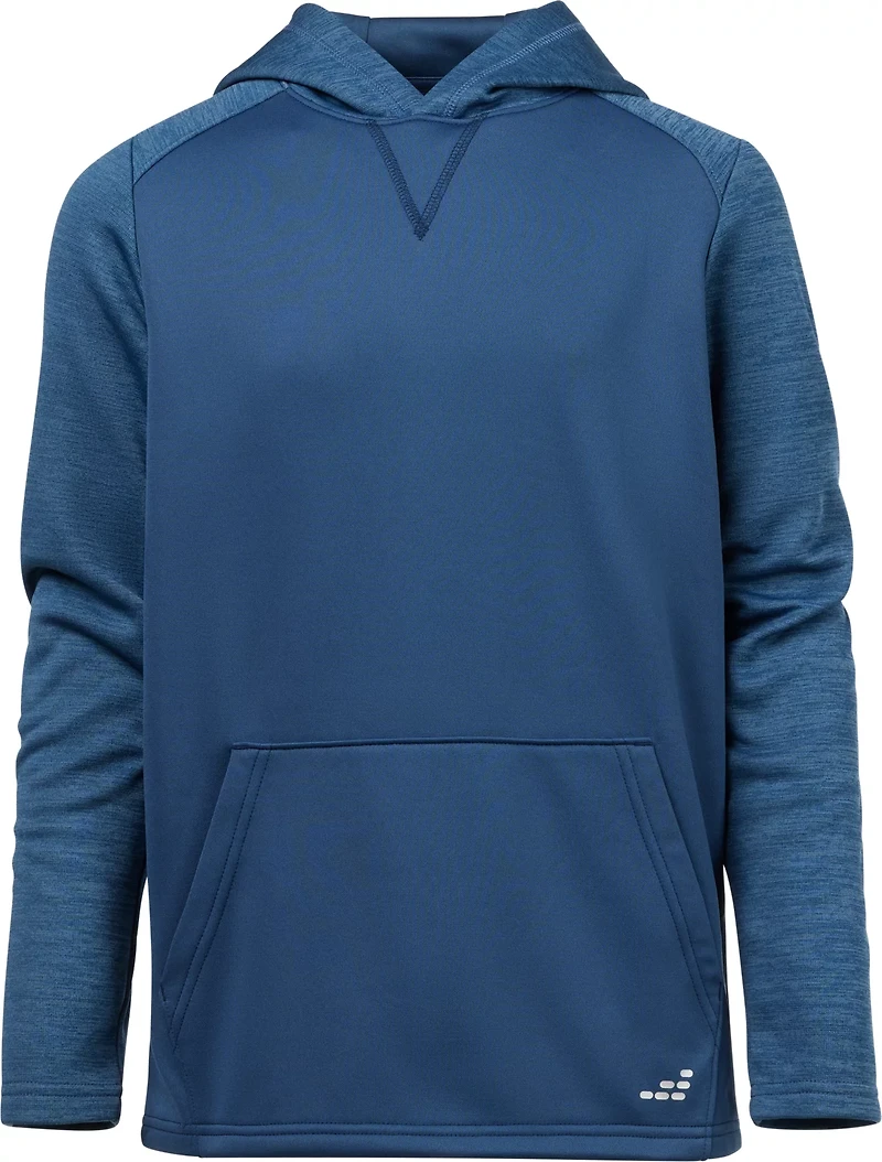 BCG Boys' Heather Blocked Performance Fleece Hoodie