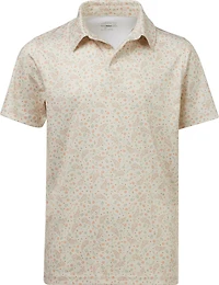 BCG Boys' Golf Pizza Topping Short Sleeve Print Polo