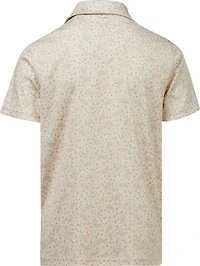 BCG Boys' Golf Pizza Topping Short Sleeve Print Polo