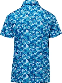 BCG Boys' Golf Gaming Camo Print Polo Shirt