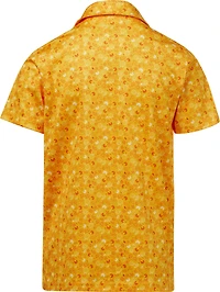 BCG Boys' Golf Game Motif Short Sleeve Polo Shirt