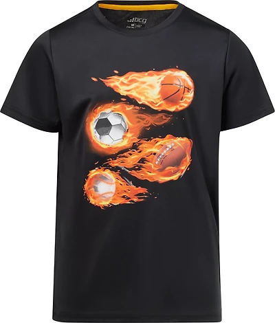 BCG Boys' Training Flame Sport Ball T-shirt