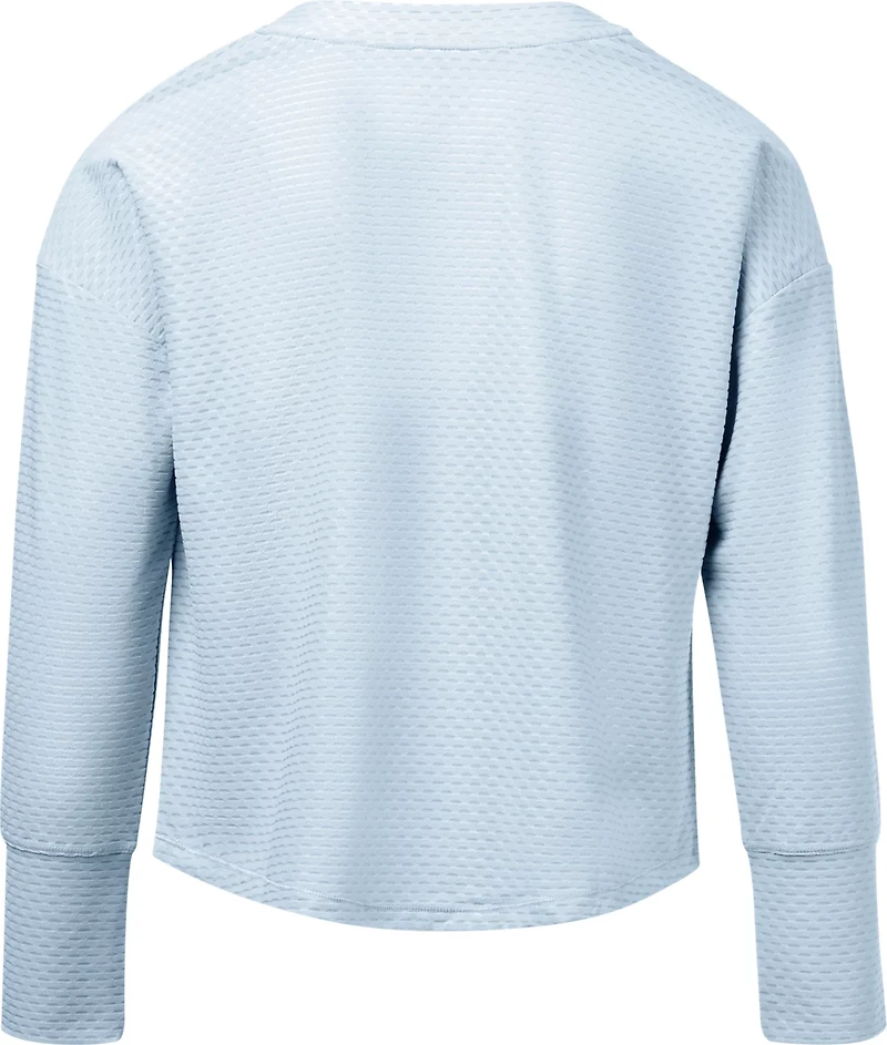 BCG Girls' Mesh Long Sleeve Top