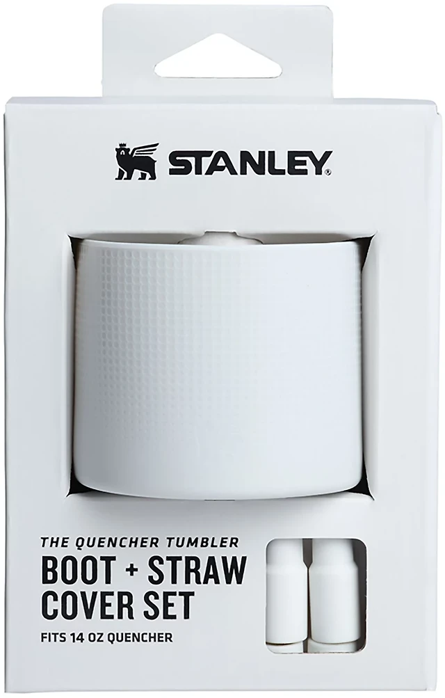 Stanley Quencher Boot & Straw Cover Set - Silicone Protector For Tumblers In Ash Color - View #11