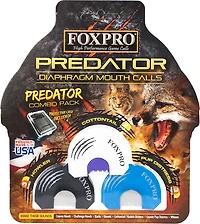 FOXPRO Predator Coy Combo Diaphragm Call 3-Pack