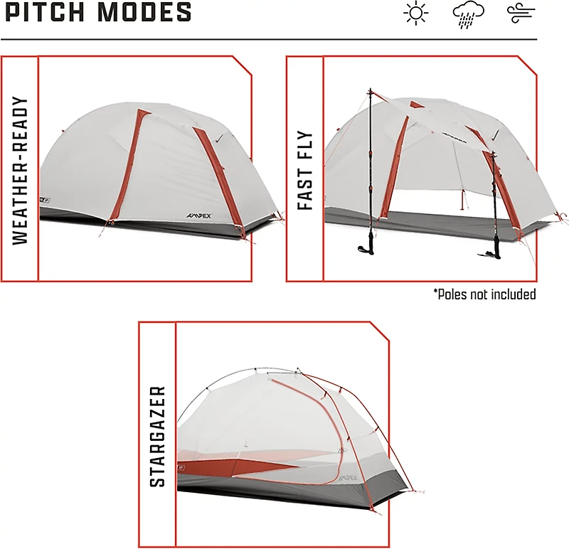 Ampex 1-Person Backpacking Kit XL
