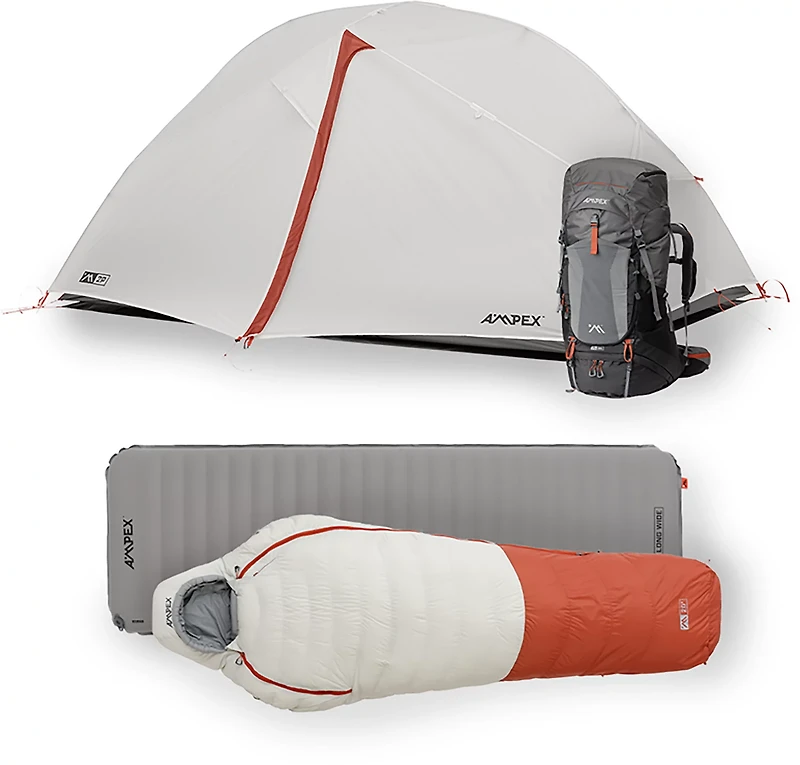 Ampex 2-Person Comfort Backpacking Kit XL